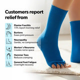 Navy Foot Alignment Socks