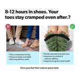 Green Foot Alignment Socks