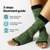 Green Foot Alignment Socks