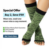 Green Foot Alignment Socks