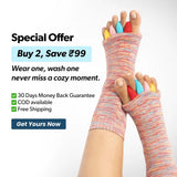 Multi Colour Foot Alignment Socks