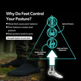 DIRTS Black Barefoot Sock Shoes (1 x Pair)