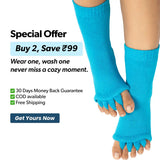 Blue Foot Alignment Socks