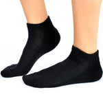 White | Black | Grey Sneaker Socks For Men and Women made from Pure Cotton 3 x PAIR