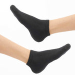 White | Black | Grey Sneaker Socks For Men and Women made from Pure Cotton 3 x PAIR