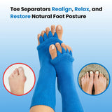 Navy Foot Alignment Socks