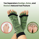Green Foot Alignment Socks