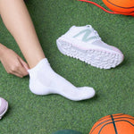 White Sneaker Socks For Men and Women made from Pure Cotton 3 x PAIR