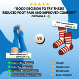 Navy Foot Alignment Socks