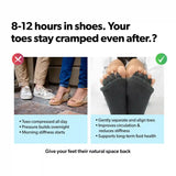 Grey Foot Alignment Socks