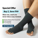 Grey Foot Alignment Socks