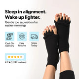 Black Foot Alignment Socks