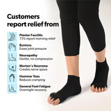 Black Foot Alignment Socks