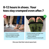 Green Foot Alignment Socks