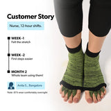Green Foot Alignment Socks
