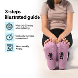 Light Purple Foot Alignment Socks