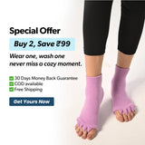 Light Purple Foot Alignment Socks