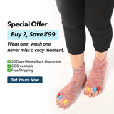 Multi Colour Foot Alignment Socks
