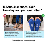 Navy Foot Alignment Socks