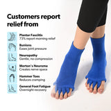 Navy Foot Alignment Socks