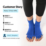 Navy Foot Alignment Socks