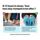 Blue Foot Alignment Socks