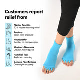 Blue Foot Alignment Socks