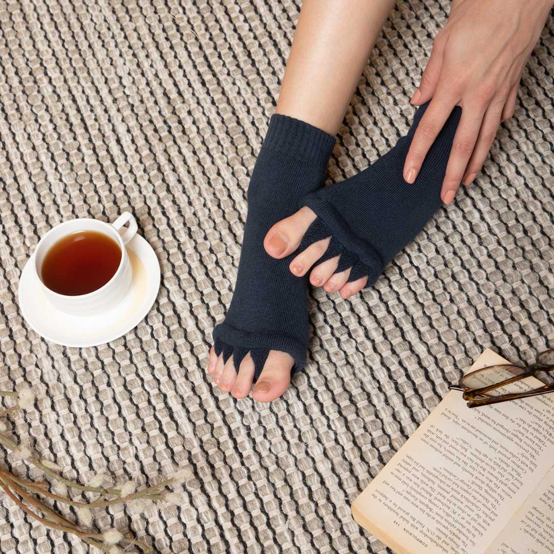 Grey Foot Alignment Socks